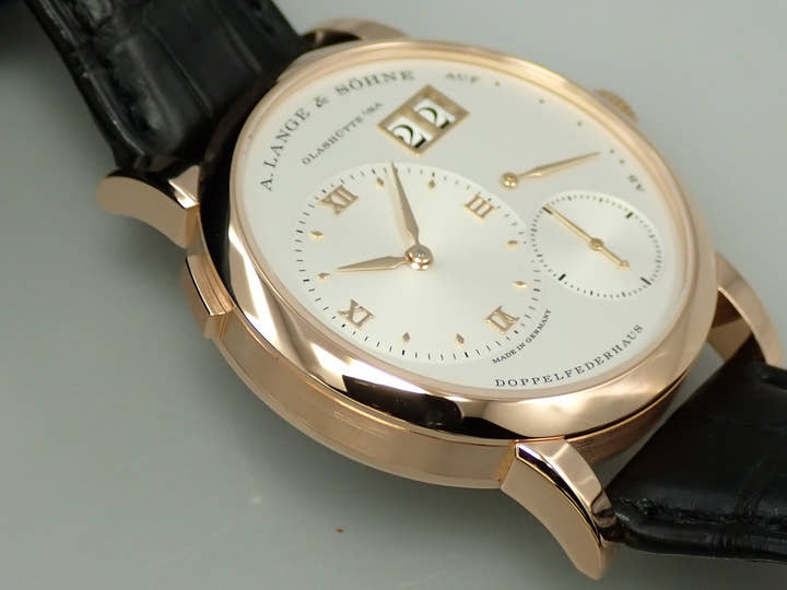 A. Lange &amp; Söhne Lange 1 Ref.191.032 Silver Dial Good Condition 334KSL32