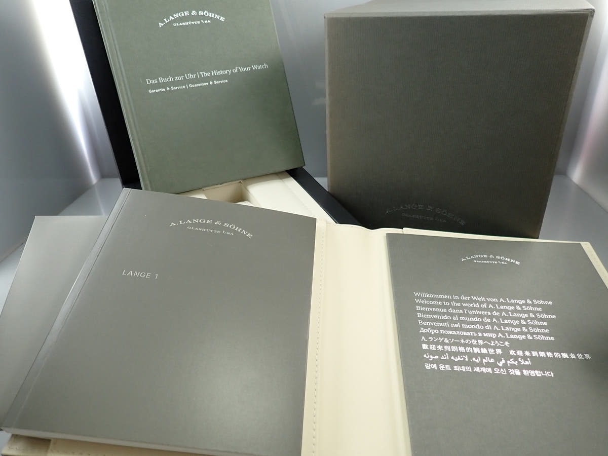 A.ランゲ＆ゾーネ ランゲ1 Ref.191.032 シルバー文字盤 美品 T5T8163V