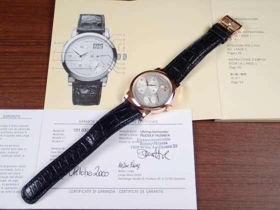 A.ランゲ＆ゾーネ ランゲ1 Ref.101.032 シルバー文字盤 中古 lange1-2