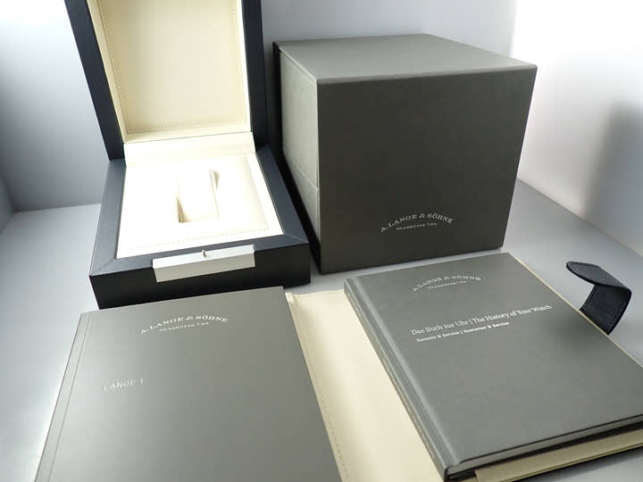 A.ランゲ＆ゾーネ ランゲ1 Ref.191.032 シルバー文字盤 美品 7AXVZFUA