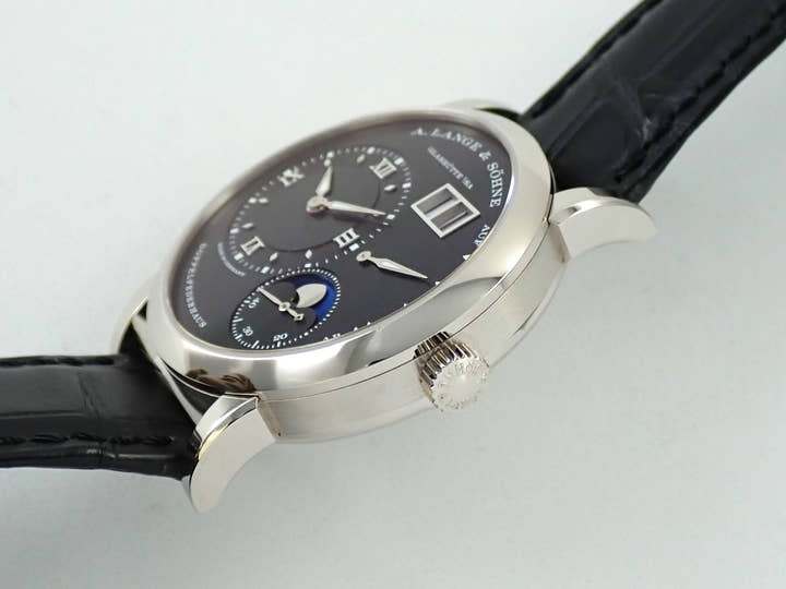 A.ランゲ＆ゾーネ ランゲ1 ムーンフェイズ Ref.192.029 ブラック文字盤 美中古 LH77F1RA