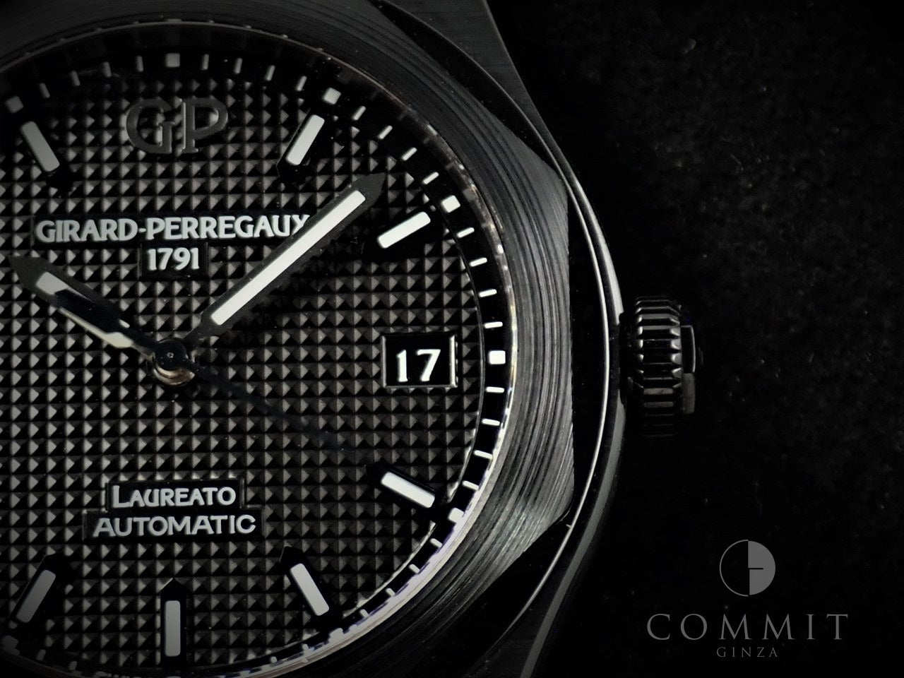 Girard-Perregaux Laureato Black Ceramic &lt;Warranty, Box, etc.&gt;