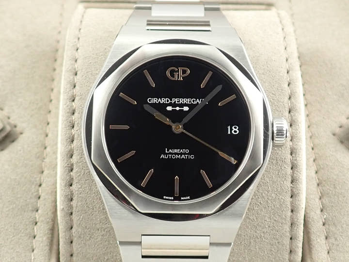 Girard-Perregaux Laureato Infinity Edition Ref.81010-11-635-11A Onyx Dial Good Condition 7T1T5JXW