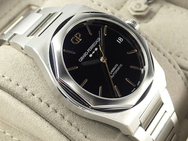 Girard-Perregaux Laureato Infinity Edition Ref.81010-11-635-11A Onyx Dial Good Condition 7T1T5JXW
