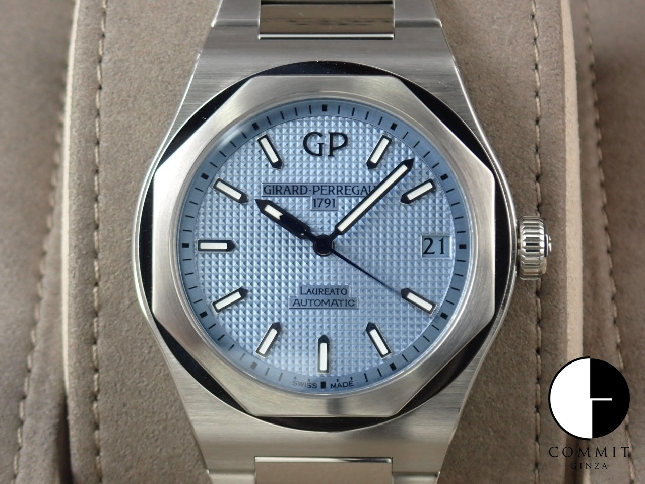 Girard-Perregaux Laureato Glacier Japan Limited &lt;Warranty, Box, etc.&gt;