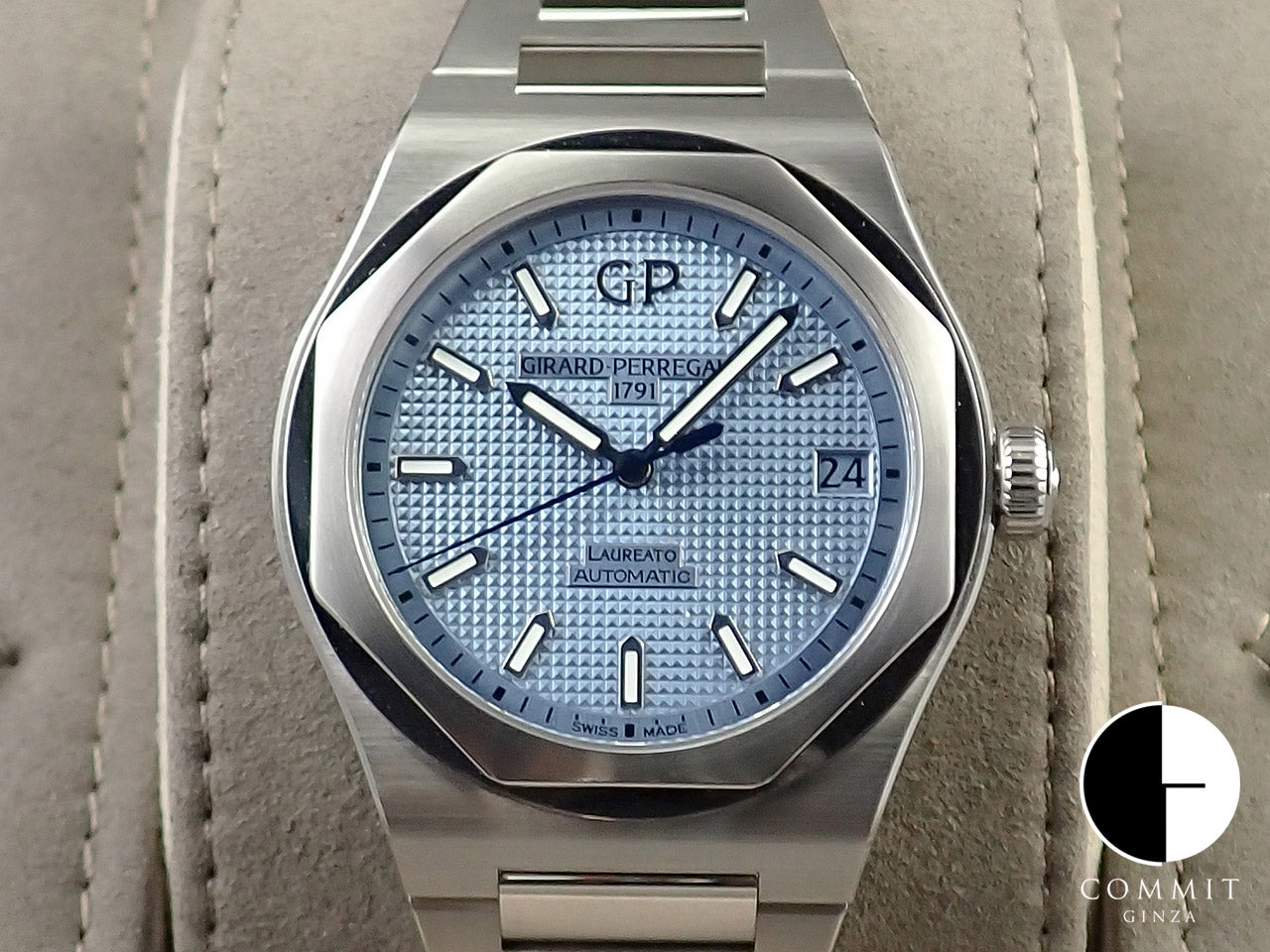 Girard-Perregaux Laureato Glacier Japan Limited &lt;Warranty, Box, etc.&gt;