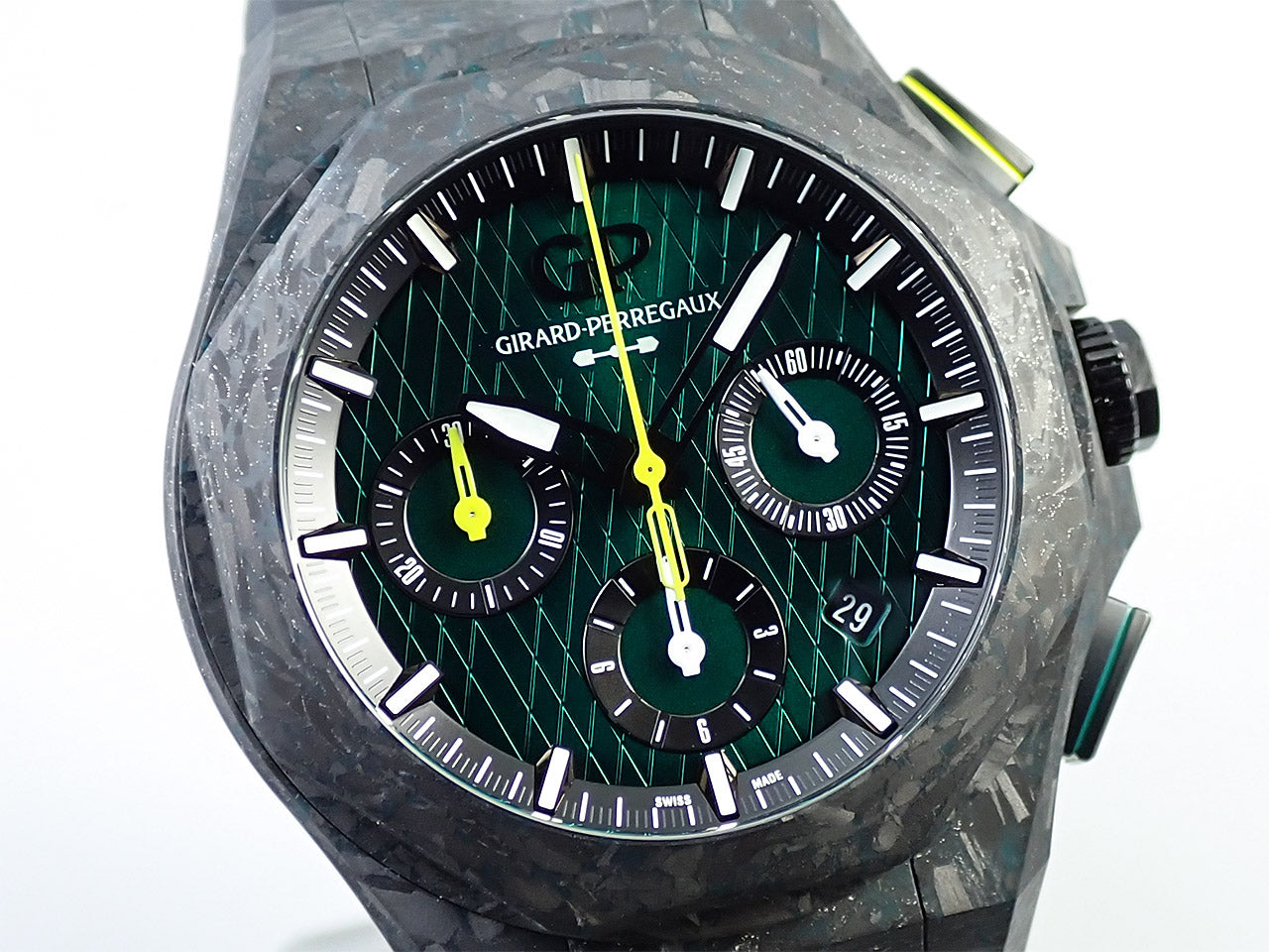 Girard-Perregaux Laureato Absolute Chronograph Aston Martin F1 Edition &lt;Warranty, Box, etc.&gt;