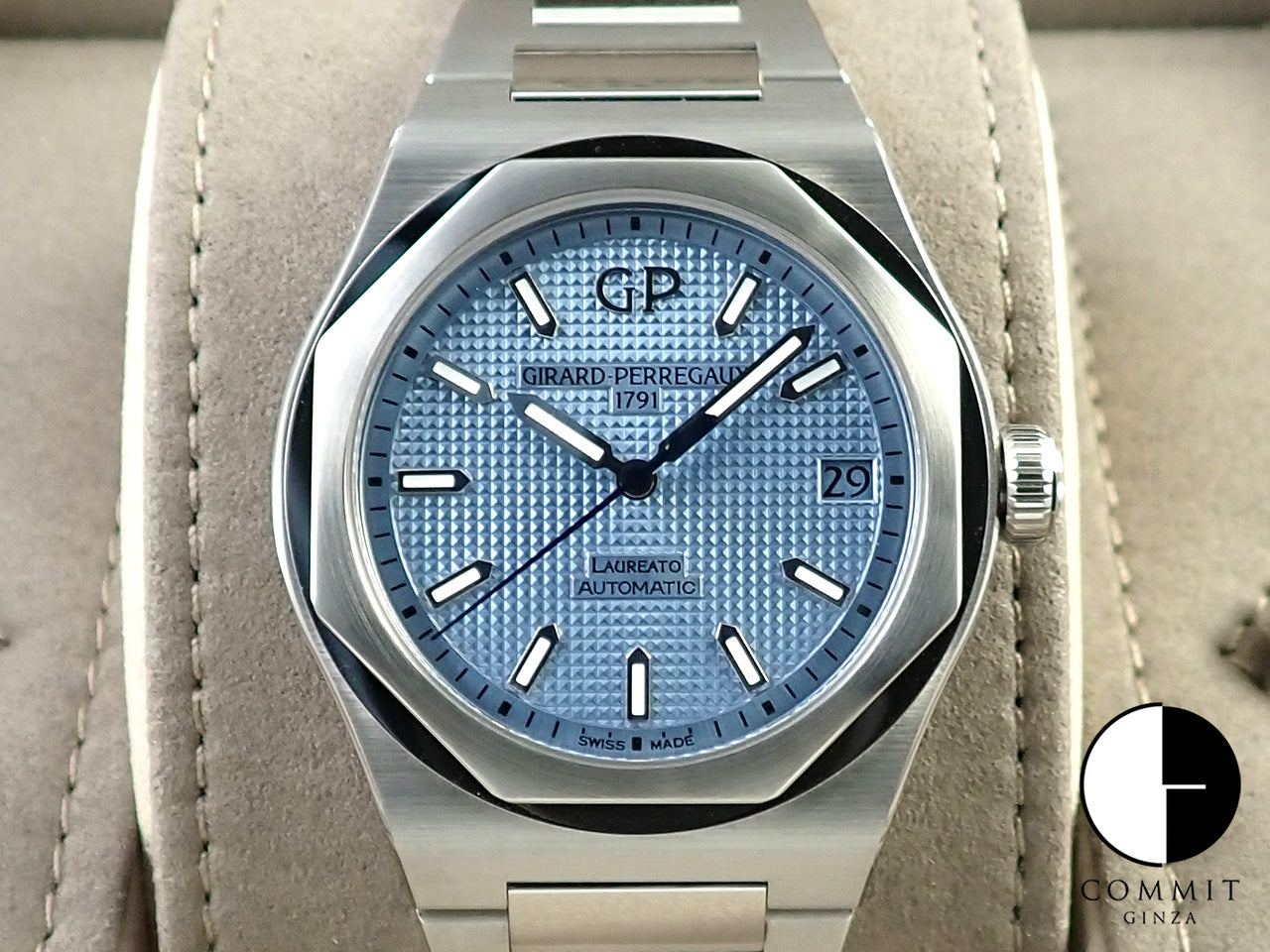 Girard-Perregaux Laureato Glacier Japan Limited &lt;Warranty, Box, etc.&gt;