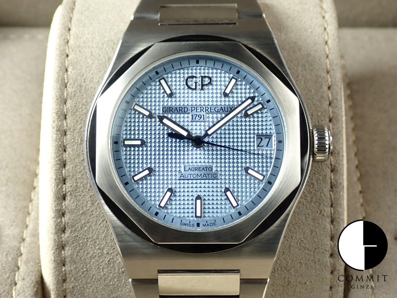 Girard-Perregaux Laureato Glacier Japan Limited &lt;Warranty, Box, etc.&gt;