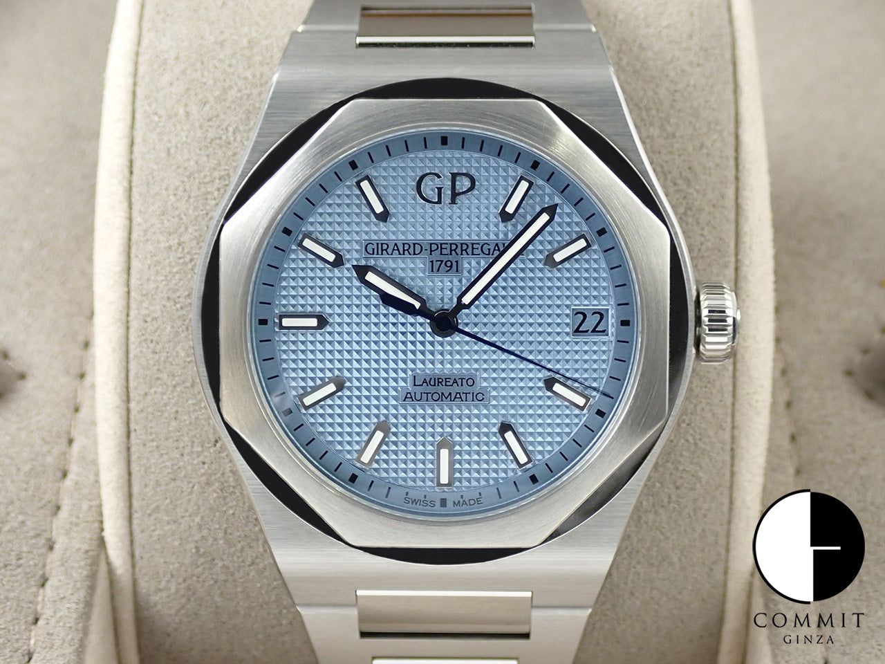 Girard-Perregaux Laureato Glacier Japan Limited &lt;Warranty, Box, etc.&gt;