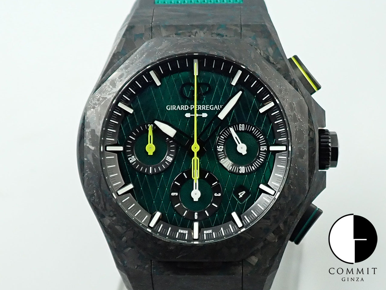 Girard-Perregaux Laureato Absolute Chronograph Aston Martin F1 Edition &lt;Warranty, Box, etc.&gt;