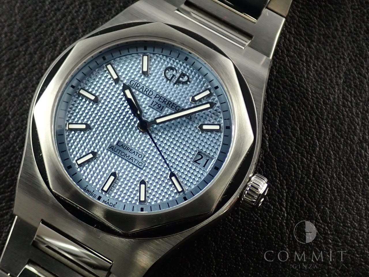 Girard-Perregaux Laureato Glacier Japan Limited &lt;Warranty, Box, etc.&gt;