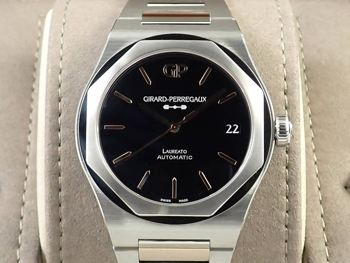Girard-Perregaux Laureato Infinity Edition Ref.81010-11-635-11A Onyx Dial Very Good Condition J71WHFPC