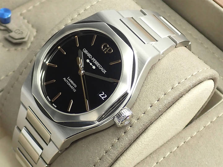 Girard-Perregaux Laureato Infinity Edition Ref.81010-11-635-11A Onyx Dial Very Good Condition J71WHFPC