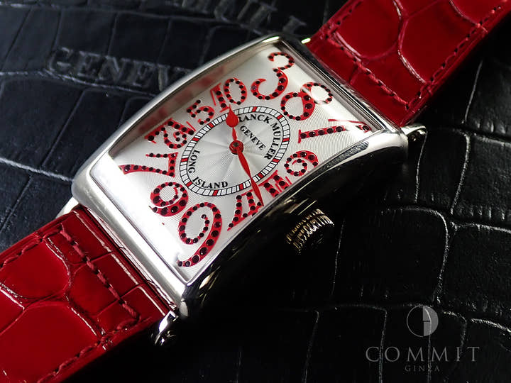 フランクミュラー ロングアイランド ジョーカー Ref.1200CHMAGRJ シルバー文字盤 中古 AZ6SZLF4