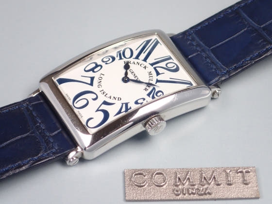 フランクミュラー ロングアイランド Ref.1000SCCLA ホワイト文字盤 中古 long-island
