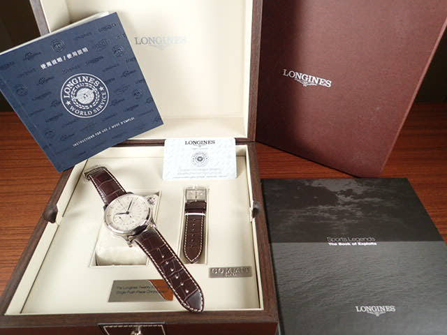 ロンジン ヘリテージ Ref.L2.797.4.73.0 シルバー文字盤 中古 longines