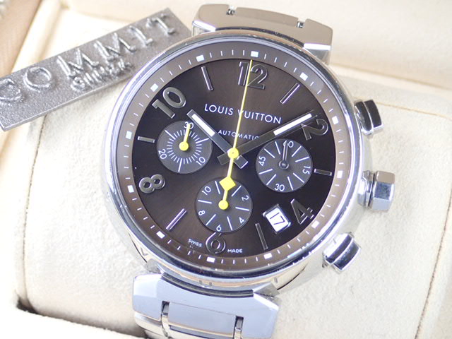 Louis Vuitton Tambour Chronograph Ref.Q1121