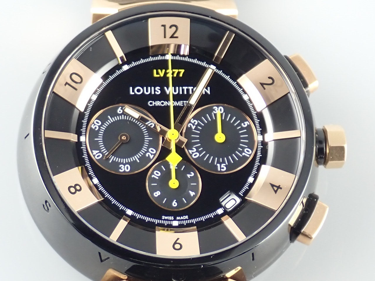 Louis Vuitton Tambour Chronograph El Primero &lt;Warranty, Box, etc.&gt;