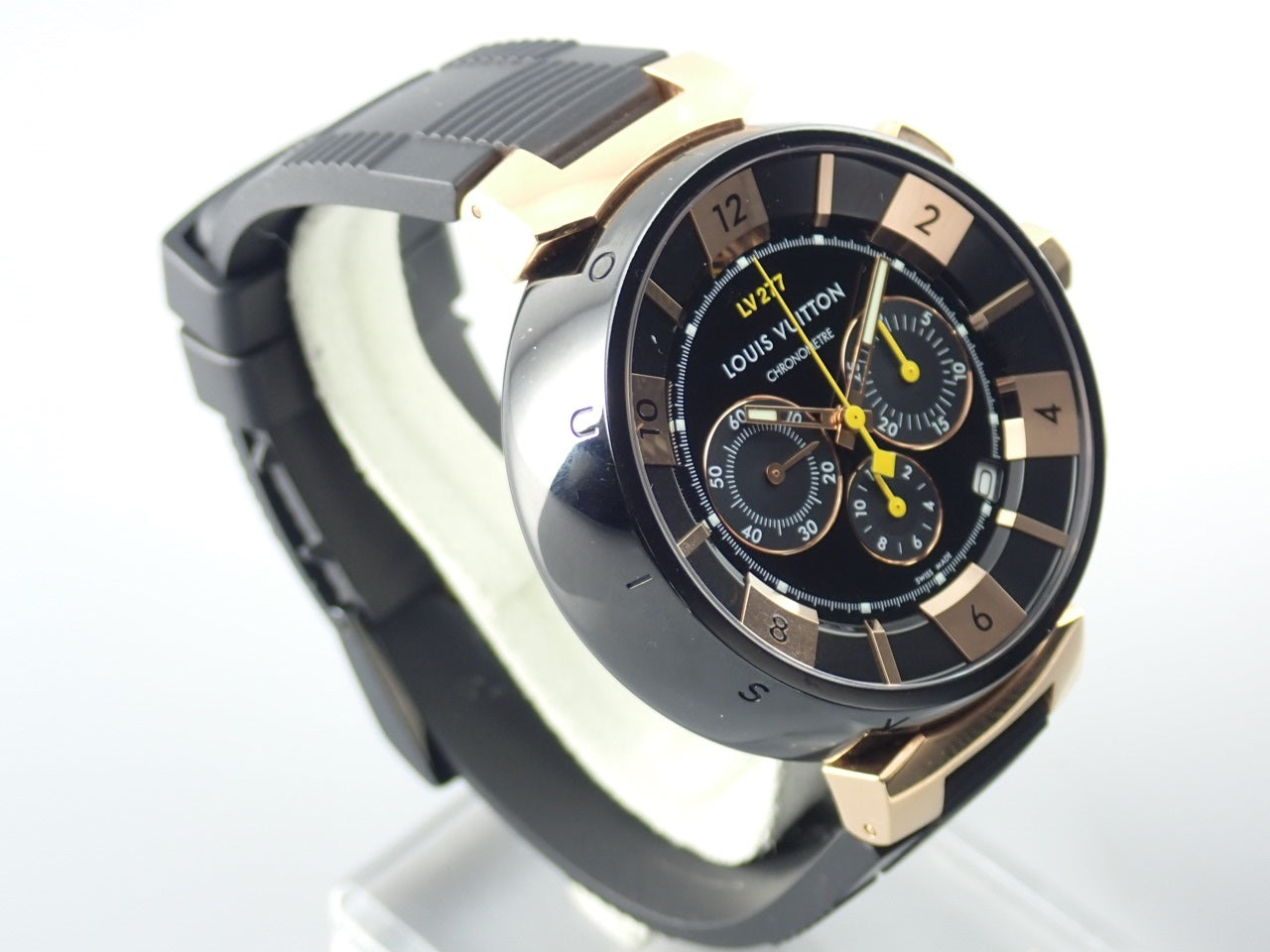 Louis Vuitton Tambour Chronograph El Primero &lt;Warranty, Box, etc.&gt;