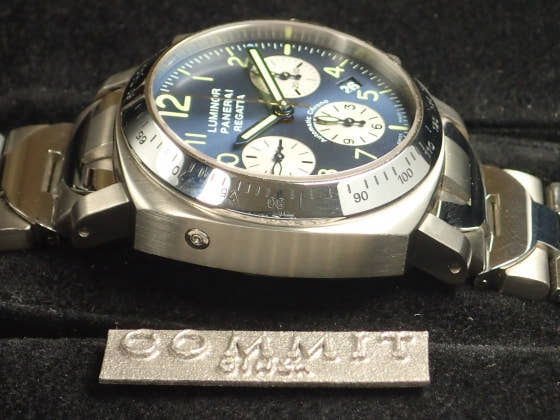 パネライ ルミノール Ref.PAM00168 ブルー文字盤 中古 luminol-3