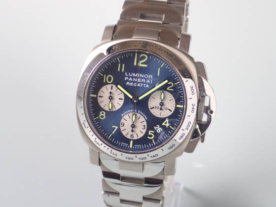 パネライ ルミノール Ref.PAM00168 ブルー文字盤 中古 luminol-3