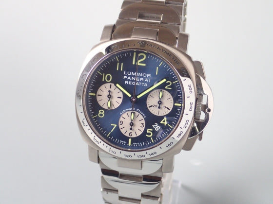 パネライ ルミノール CHRONO REGATTA 40mm SS/TI PAM00168 F番 399本限定