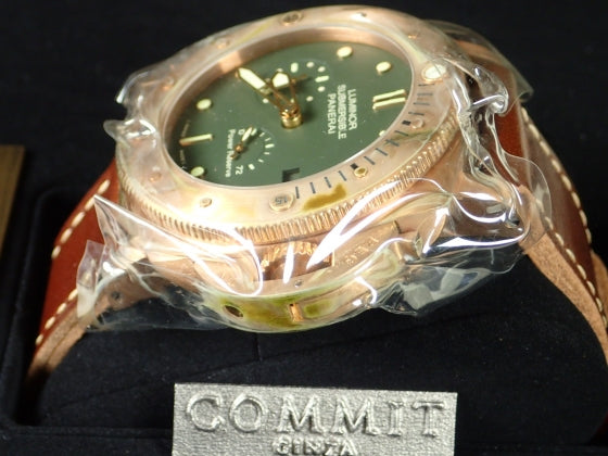 パネライ ルミノール SUBMERSIBLE 1950 3 DAYS POWER RESERVE AUTOMATIC BRONZO 47mm PAM00507 P番 限定1000本