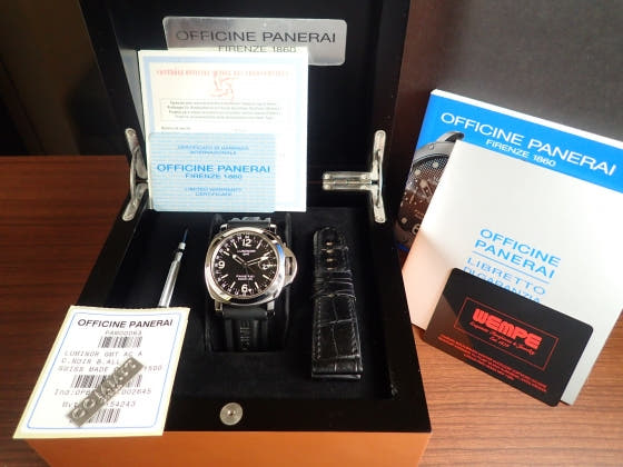 パネライ ルミノール Ref.PAM00063 ブラック文字盤 中古 luminol-6
