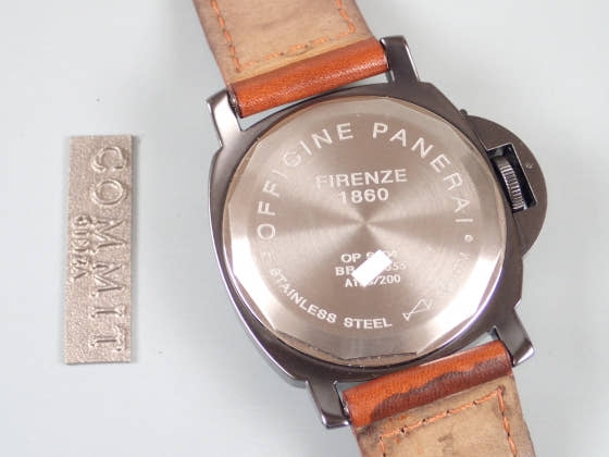 Panerai Luminor Ref.PAM00026 Black Dial Used luminol