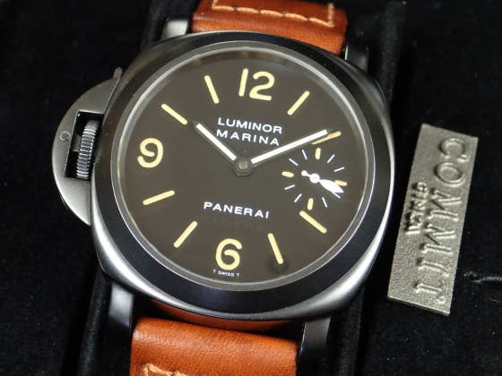 Panerai Luminor Ref.PAM00026 Black Dial Used luminol
