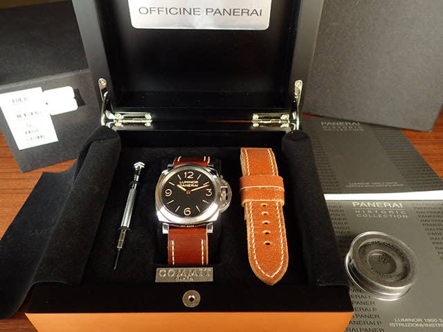 パネライ ルミノール Ref.PAM00372 ブラック文字盤 中古 luminor-14