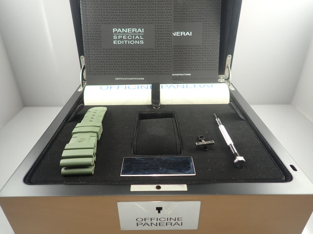 パネライ ルミノール コンポジット1950 3デイズ Ref.PAM00375 ブラウン文字盤 中古 327T9232