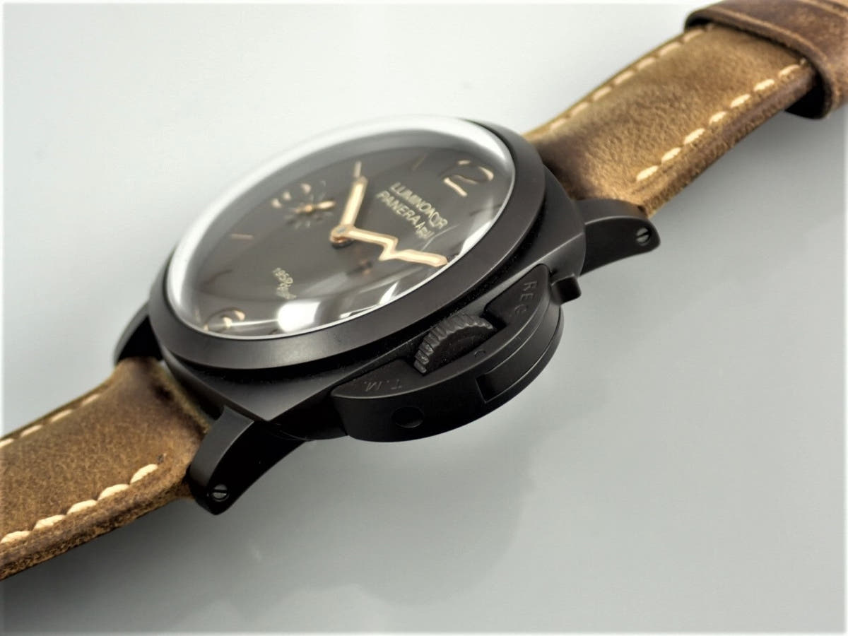 パネライ ルミノール コンポジット1950 3デイズ Ref.PAM00375 ブラウン文字盤 中古 327T9232