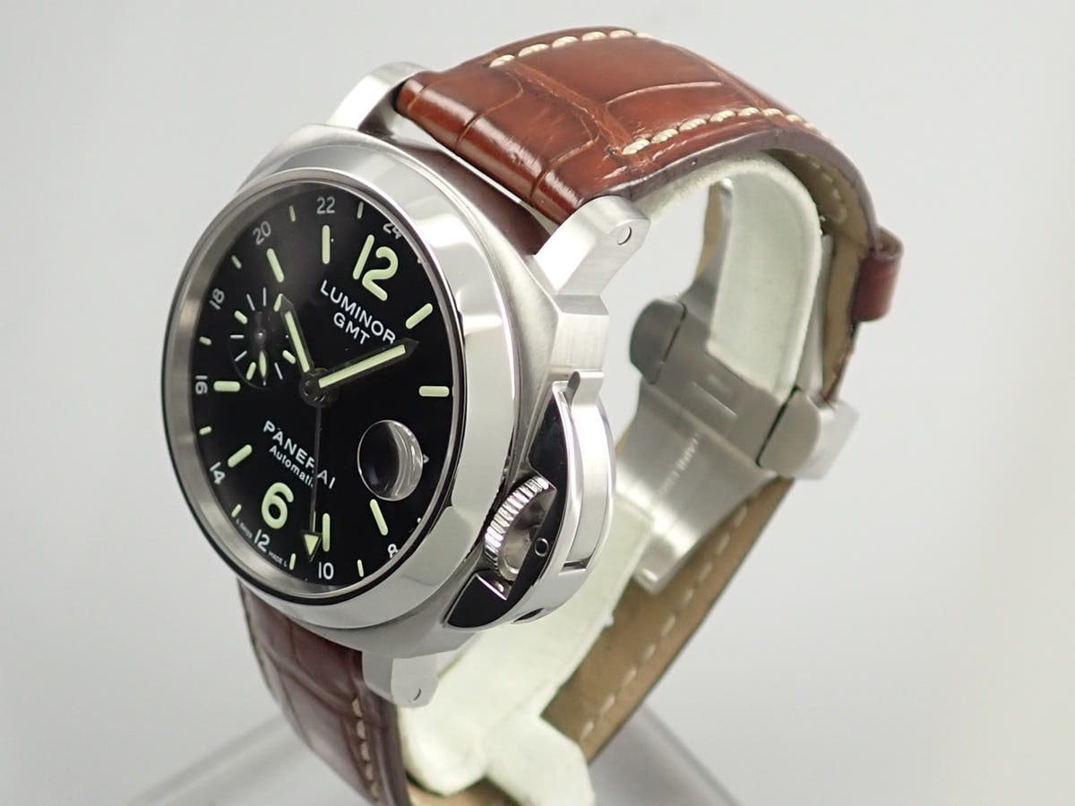 パネライ ルミノール GMT Ref.PAM00244 ブラック文字盤 美品 3PRXMUXT