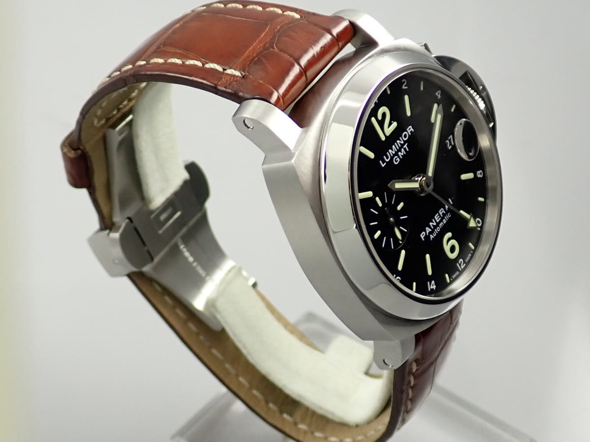 パネライ ルミノール GMT Ref.PAM00244 ブラック文字盤 美品 3PRXMUXT