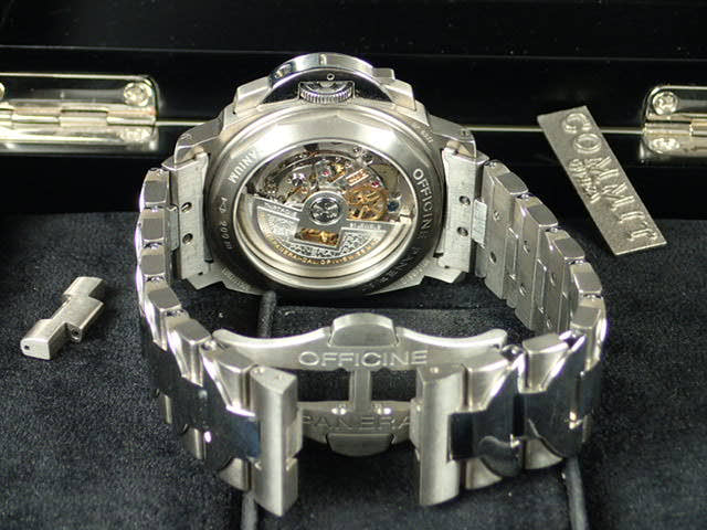 パネライ ルミノール Ref.PAM00122 グレー文字盤 中古 luminor-17
