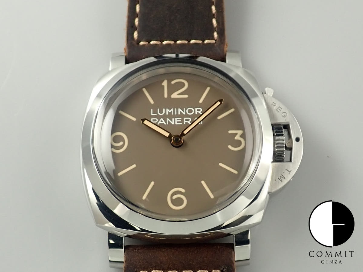 パネライ ルミノール 1950 3DAYS アッチャイオ Ref.PAM00663 ブラウン文字盤 中古 8LUSXWLK