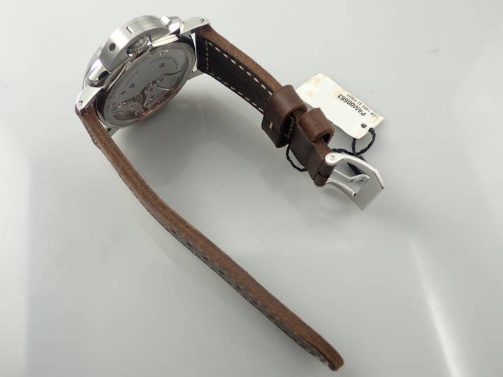 Panerai Luminor 1950 3DAYS Acciaio Ref.PAM00663 Brown Dial Used 8LUSXWLK