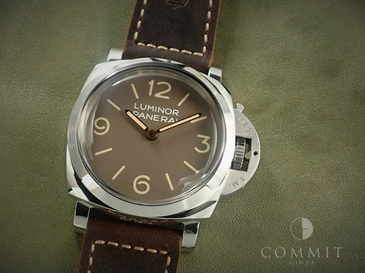 Panerai Luminor 1950 3DAYS Acciaio Ref.PAM00663 Brown Dial Used 8LUSXWLK