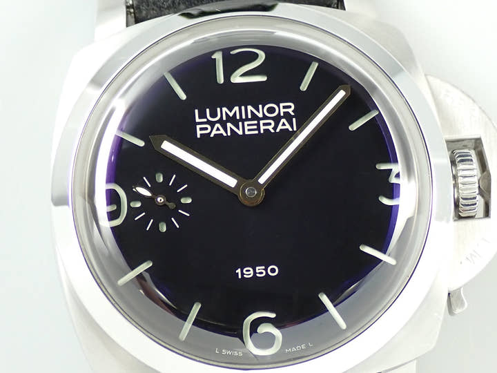 パネライ ルミノール 1950 2002年スペシャルエディション Ref.PAM00127 ブラック文字盤 中古 7WM25YKK