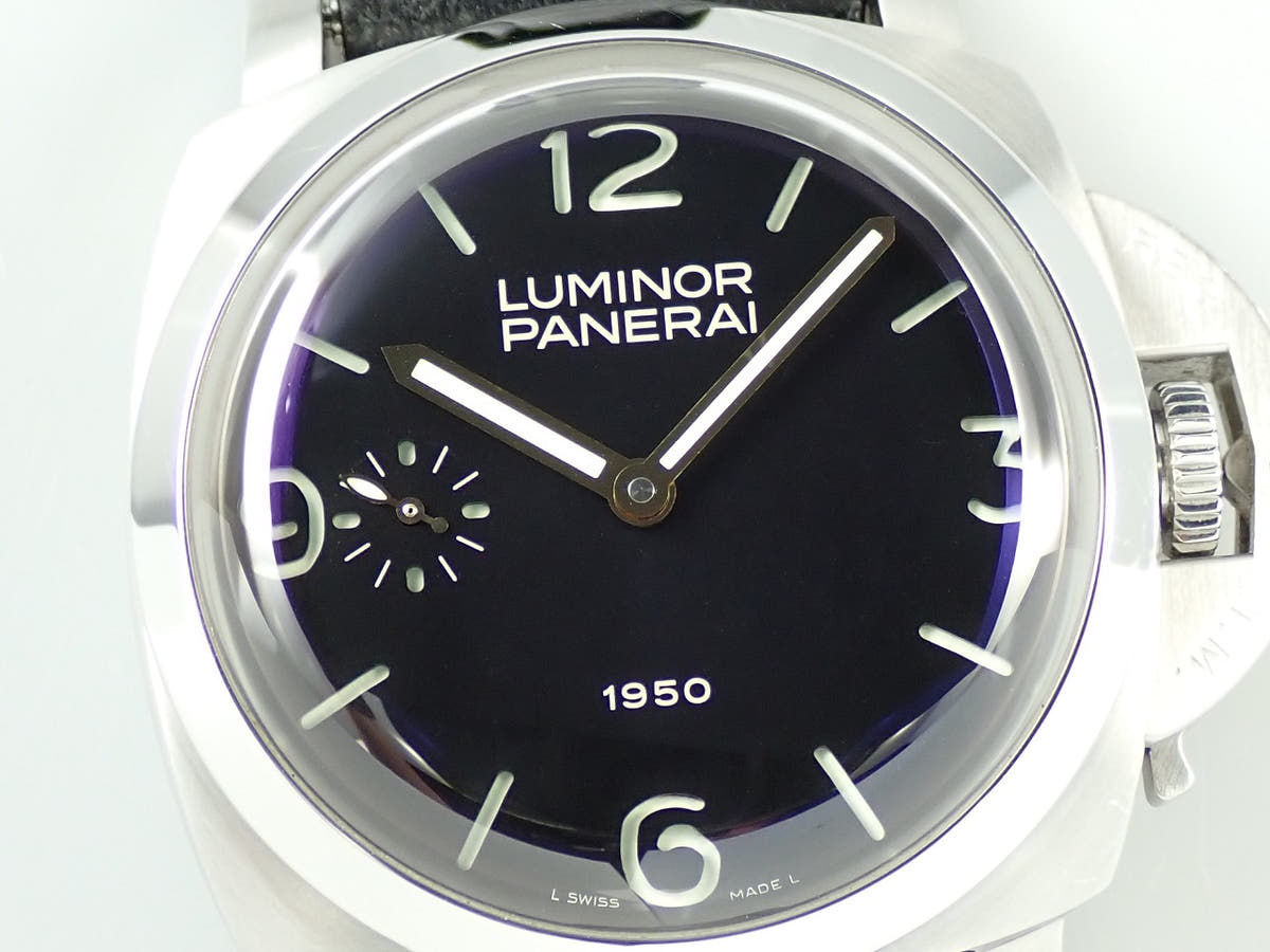 パネライ ルミノール 1950 2002年スペシャルエディション Ref.PAM00127 ブラック文字盤 中古 7WM25YKK