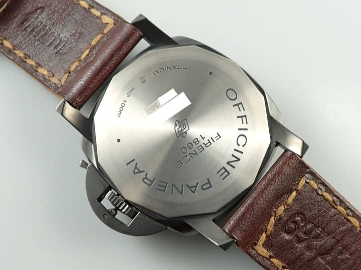パネライ ルミノール 1950 3DAYS チタニオ DLC Ref.PAM00617 ブラック文字盤 中古 56384AY2