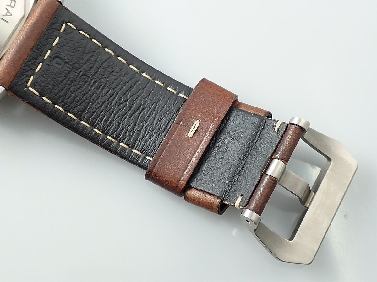 パネライ ルミノール 1950 クロノグラフ モノプルサンテ 8デイズ GMT チタニオ  Ref.PAM00737 グリーン文字盤 中古 S9PR6989