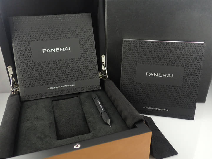 パネライ ルミノール マリーナ 1950 3デイズ Ref.PAM00722 ブラック文字盤 美品 66A4AXPS