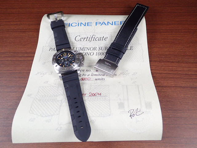 Panerai Luminor Ref.PAM00187 Black Dial Used luminor-2