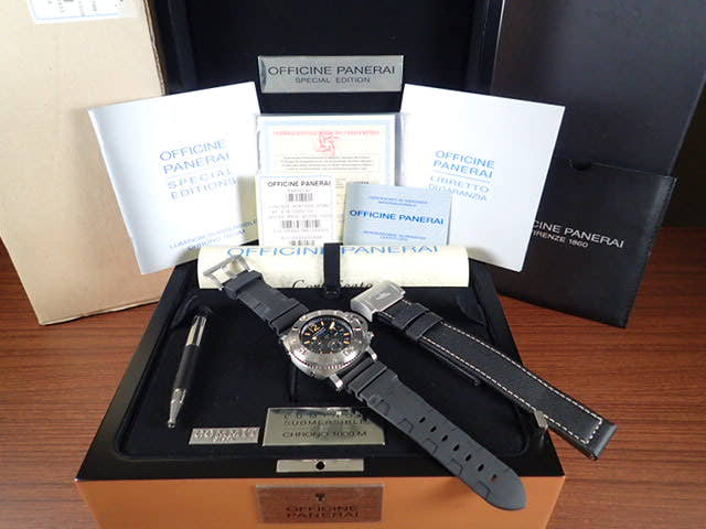 Panerai Luminor Ref.PAM00187 Black Dial Used luminor-2