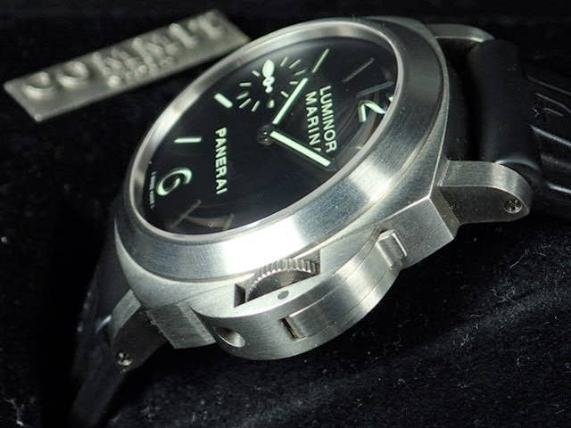 パネライ ルミノール Ref.PAM00177 ブラック文字盤 中古 luminor-21