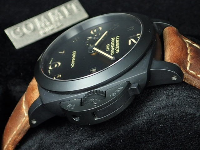 パネライ ルミノール 1950 3デイズ GMT オートマティック チェラミカ CE PAM00441