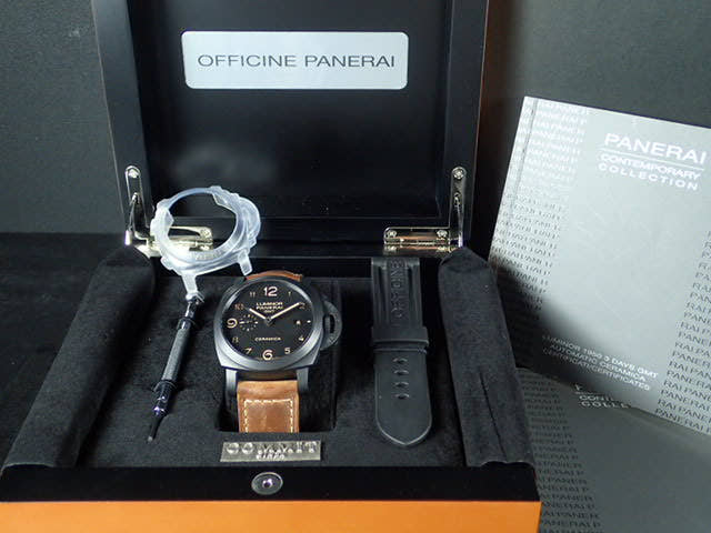 Panerai Luminor Ref.PAM00441 Black Dial Used luminor-27